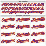 Custom White Orange-Purple Authentic Raglan Sleeves Baseball Jersey