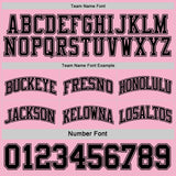 Custom Reversible Black Light Pink Double Side Sublimation Basketball Suit Jersey