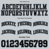 Custom Reversible Black Silver Double Side Sublimation Basketball Suit Jersey