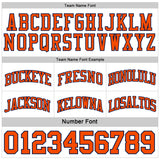 Custom Navy White-Orange Reversible Double Side Sublimation Basketball Suit Jersey