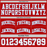 Custom Red White-Light Blue Reversible Double Side Sublimation Basketball Suit Jersey