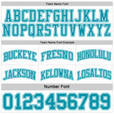 Custom Reversible Teal White Double Side Sublimation Basketball Suit Jersey