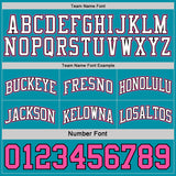 Custom Reversible Pink Black-Teal Double Side Sublimation Basketball Suit Jersey