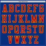 Custom Royal Red-Gold Authentic Baseball Jersey