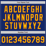 Custom Royal Gold-Crimson Authentic Baseball Jersey