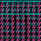Custom Black Teal-Pink Zigzag Shape Sublimation Soccer Uniform Jersey