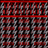 Custom Black Red-Gray Zigzag Shape Sublimation Soccer Uniform Jersey