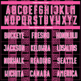 Custom Black Pink-White Geometric Shape Sublimation Soccer Uniform Jersey