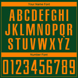 Custom Green Bay Orange Sublimation Soccer Uniform Jersey
