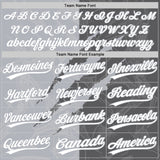 Custom Graffiti Pattern White Steel Gray-Gray 3D Scratch Two-Button Unisex Softball Jersey