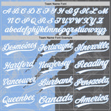 Custom Graffiti Pattern White Steel Gray-Light Blue 3D Scratch Two-Button Unisex Softball Jersey