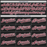 Custom Black Burgundy-White Authentic Two Tone Baseball Jersey