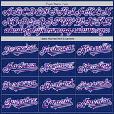 Custom Royal Purple-White Authentic Two Tone Baseball Jersey
