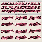 Custom Cream Black Pinstripe Neon Pink Authentic Two Tone Baseball Jersey