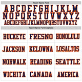 Custom White Navy-Orange Mesh Authentic Throwback Football Jersey