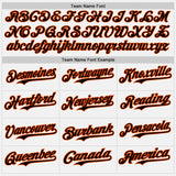 Custom White Black Pinstripe Orange Authentic Baseball Jersey