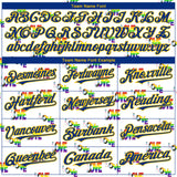 Custom Rainbow For Pride Month Love Is Love LGBT 3D Authentic Baseball Jersey