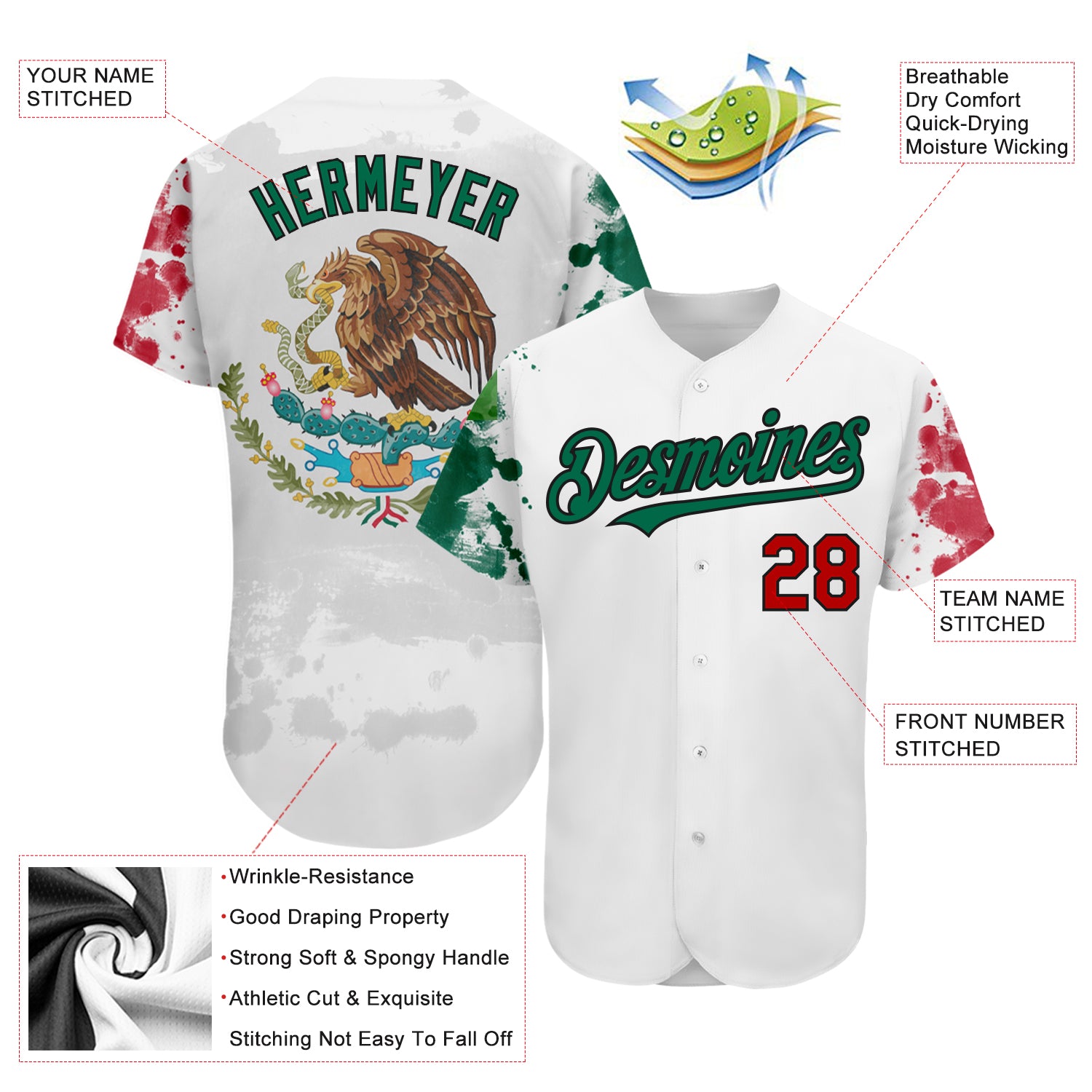 mexico baseball uniforms