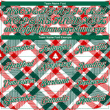 Custom Stitched White Kelly Green-Red Christmas Tree 3D Sports Pullover Sweatshirt Hoodie