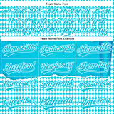 Custom Lakes Blue White 3D Pattern Design Oktoberfest Authentic Baseball Jersey