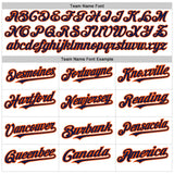 Custom White Navy-Orange 3D Pattern Design Abstract Sharp Shape Authentic Baseball Jersey