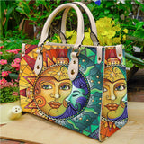 Sun and Moon Lava Leather Bag, Amazing Purses For Women