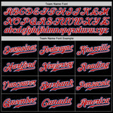 Custom Black Red-Royal Authentic Baseball Jersey
