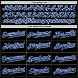 Custom Black Royal-Old Gold Authentic Baseball Jersey