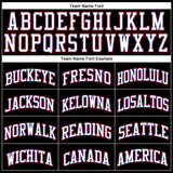 Custom Black White Royal-Red Authentic Throwback Basketball Jersey
