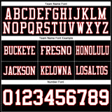 Custom Black White-Red Authentic Football Jersey
