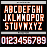 Custom Black Purple-Orange Authentic Throwback Baseball Jersey