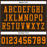 Custom Brown Bay Orange Mesh Authentic Football Jersey