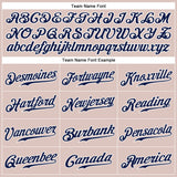 Custom Camo Navy-White Authentic Salute To Service Baseball Jersey