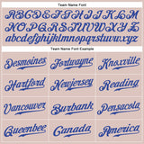 Custom Camo Royal-Red Authentic Salute To Service Baseball Jersey