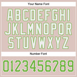 Custom Camo Neon Green-White Authentic Salute To Service Baseball Jersey