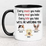 Every Snack You Make, Personalized Mug, Gift For Dog Lovers