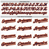 Custom White Pinstripe Navy-Orange Authentic Fade Fashion Baseball Jersey