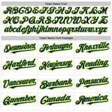 Custom White Pinstripe Navy-Neon Green Authentic Fade Fashion Baseball Jersey
