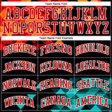 Custom Figure Aqua-Red Round Neck Sublimation Basketball Suit Jersey