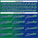 Custom Stitched Royal Kelly Green-Gray Gradient Fashion Sports Pullover Sweatshirt Hoodie