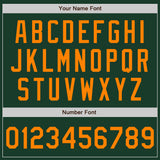 Custom Green Bay Orange Authentic Baseball Jersey