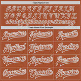 Custom Texas Orange Texas Orange Gray-White Bomber Full-Snap Varsity Letterman Jacket