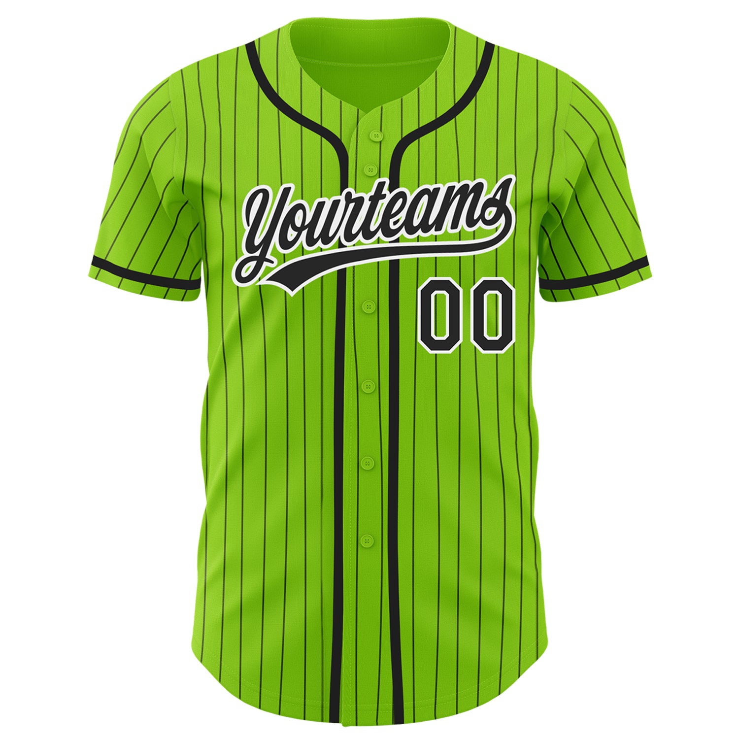 neon green baseball
