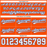 Custom Orange White-Royal Authentic Basketball Shorts