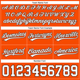 Custom Orange White-Brown Authentic Basketball Shorts