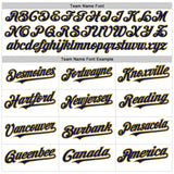 Custom White Old Gold-Navy Authentic Raglan Sleeves Baseball Jersey