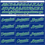 Custom Royal Kelly Green-White Authentic Sleeveless Baseball Jersey