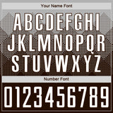 Custom Brown White Sublimation Soccer Uniform Jersey