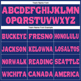 Custom Royal Pink Fleece Jogger Sweatpants