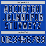 Custom Thunder Blue Navy-White Authentic Baseball Jersey